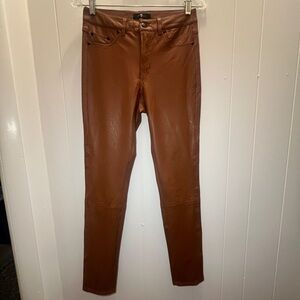 7 For All Mankind Brown Skinny Jeans Stretch Fit